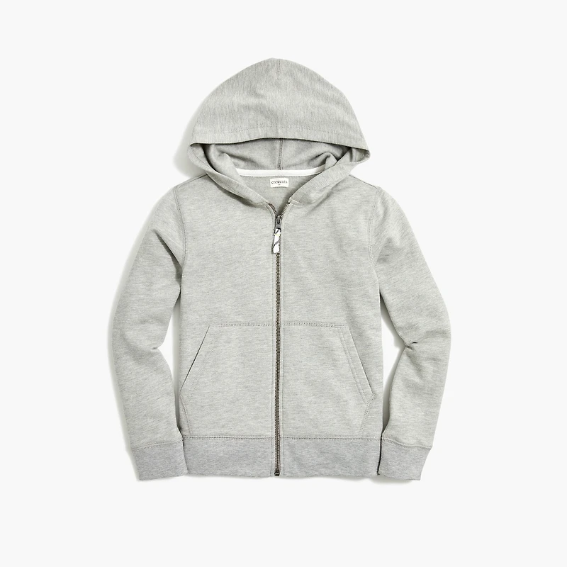 Boys' fleece full-zip hooded sweatshirt