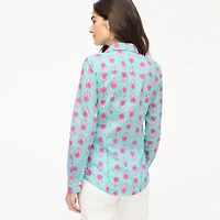 Lightweight cotton shirt signature fit