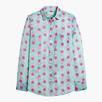 Lightweight cotton shirt signature fit