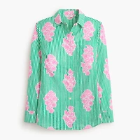 Lightweight cotton shirt signature fit
