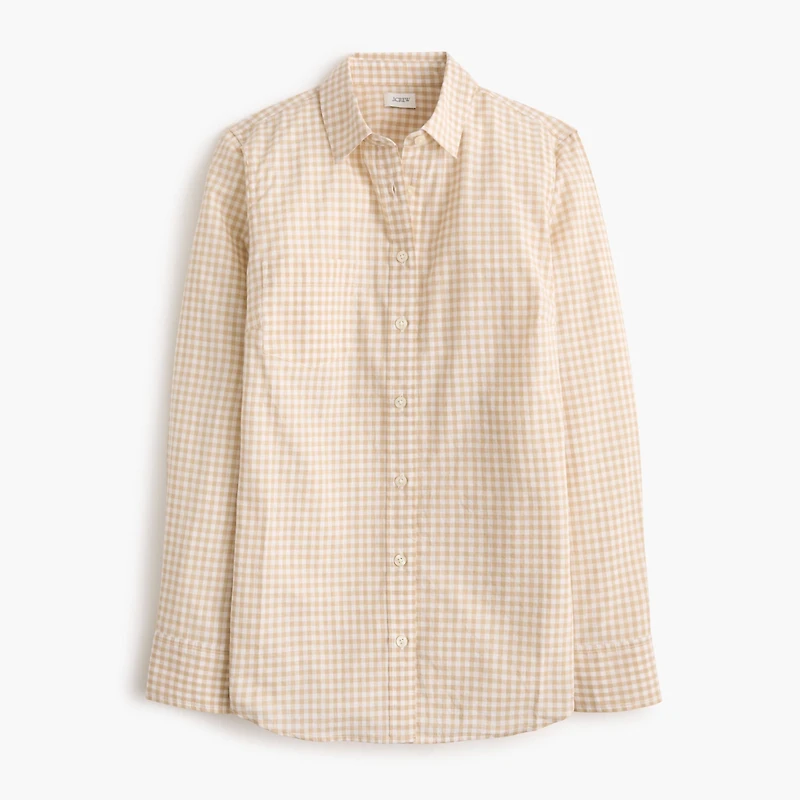 Lightweight cotton shirt signature fit