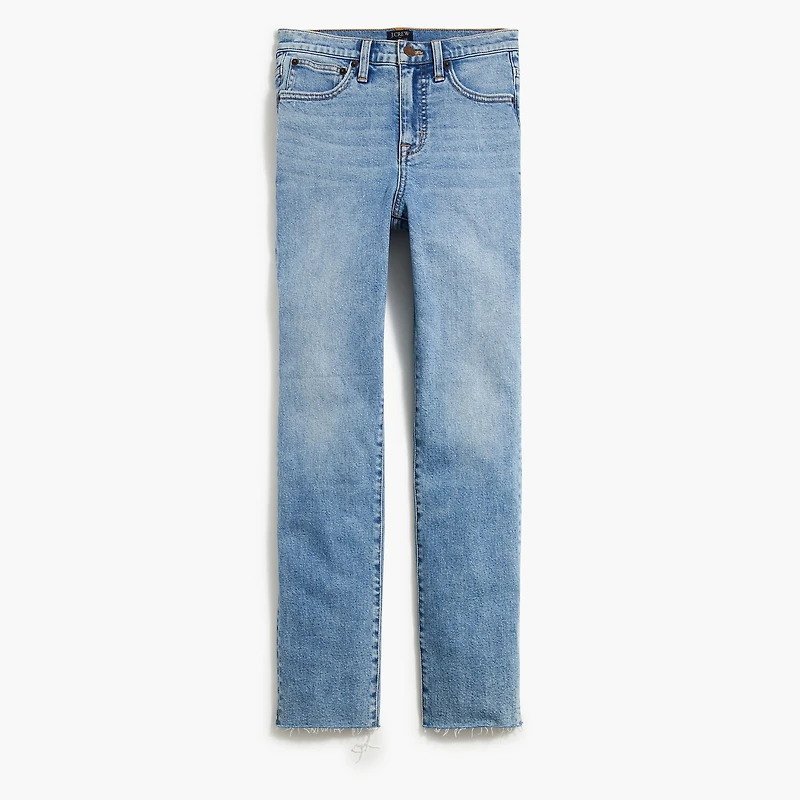 Petite essential straight jean all-day stretch