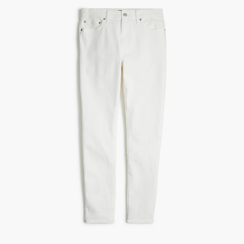 Straight-fit white jean signature flex