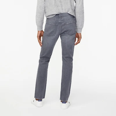 Straight-fit grey jean signature flex