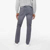 Straight-fit grey jean signature flex