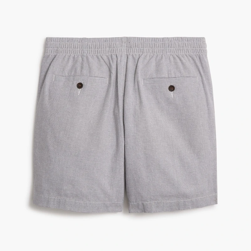 Linen-blend dock short