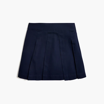 Girls' cotton twill skort