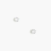 Cubic zirconia stud earrings