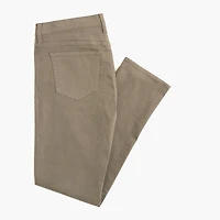 Slim-fit garment-dyed five-pocket pant