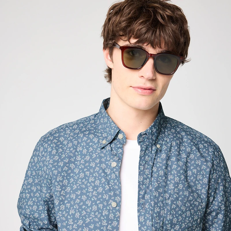 Printed flex casual shirt