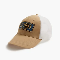 Embroidered trucker hat