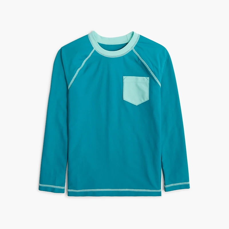 Kids' long-sleeve rash guard