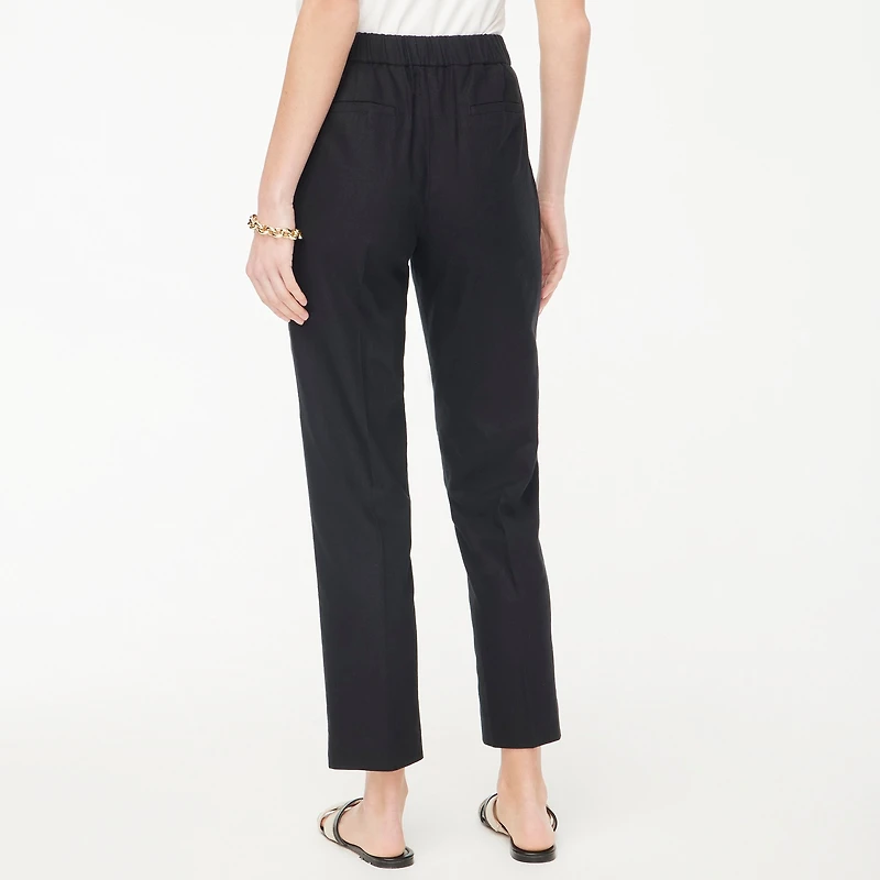 Linen-blend Sailor pant