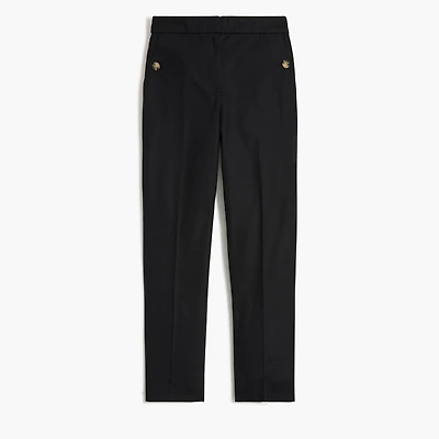 Linen-blend Sailor pant