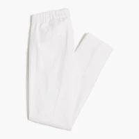 Linen-cotton blend sailor pant