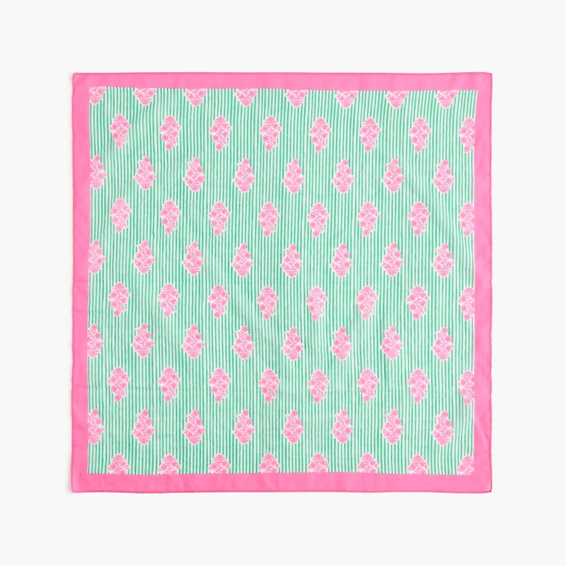 Cotton bandana scarf