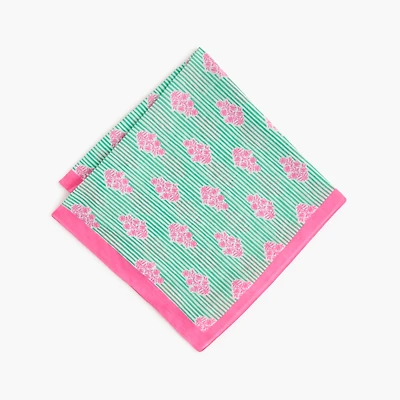 Cotton bandana scarf