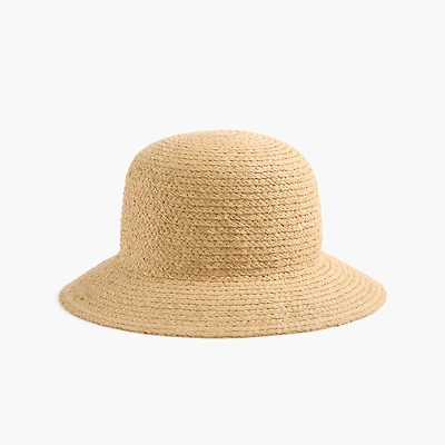Straw bucket hat
