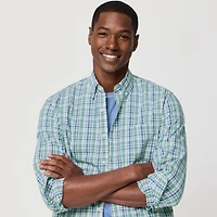 Classic-fit flex casual shirt