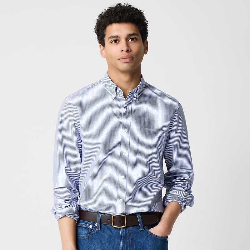 Classic-fit flex casual shirt