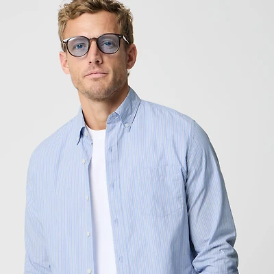 Classic-fit flex casual shirt