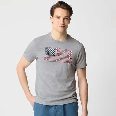 Oar flag graphic tee