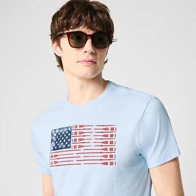 Oar flag graphic tee