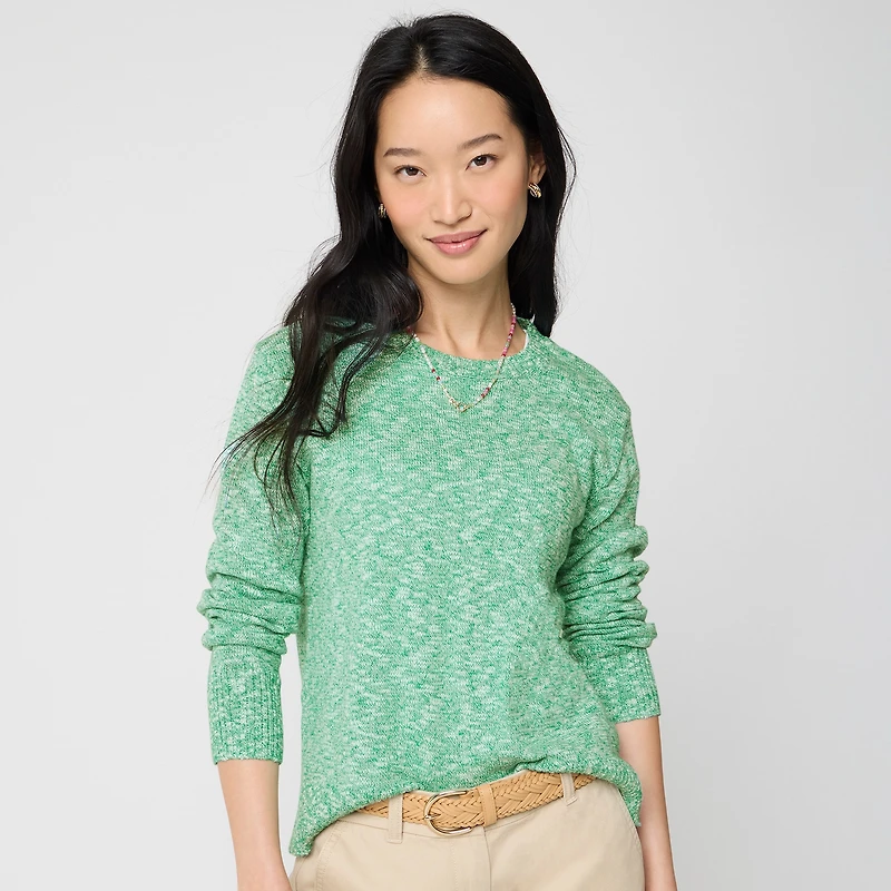 Crewneck beach sweater