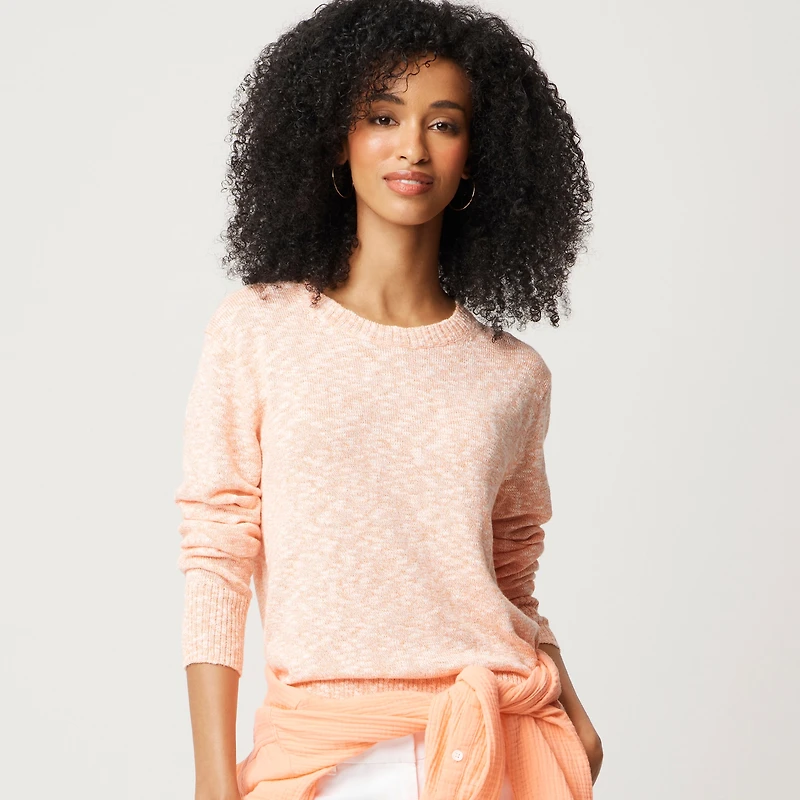 Crewneck beach sweater