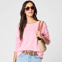 Crewneck beach sweater