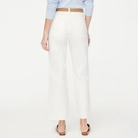 Wide-leg cropped jean all-day stretch
