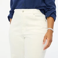 Wide-leg cropped jean all-day stretch