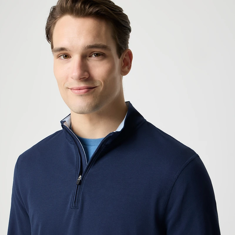 Performance half-zip