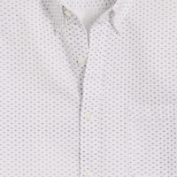 Short-sleeve seersucker shirt