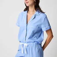 Woven pajama set