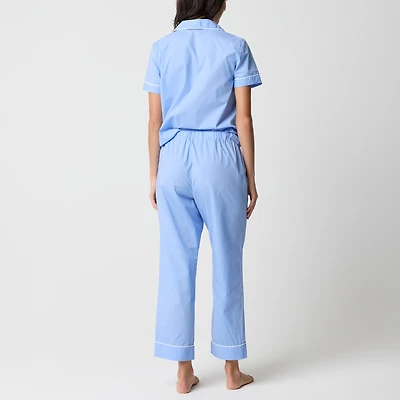 Woven pajama set