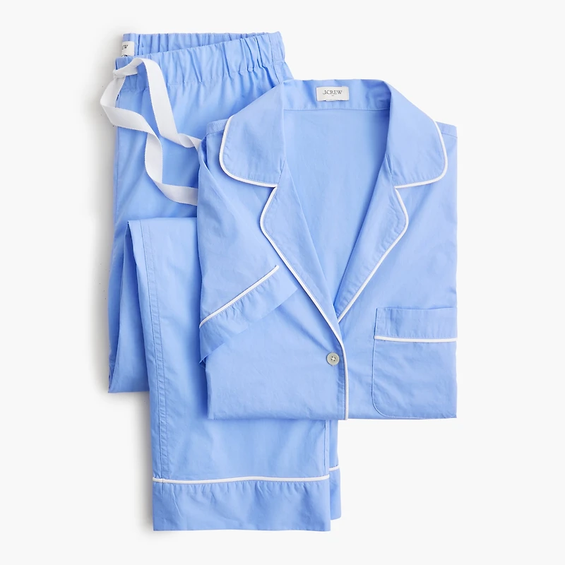 Woven pajama set