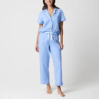 Woven pajama set