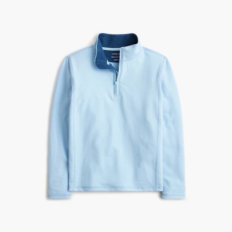Boys' performance half-zip