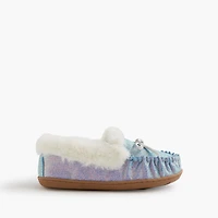 Girls' glitter slippers