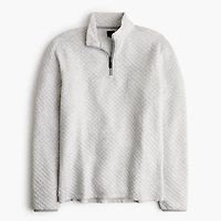 Quilted half-zip