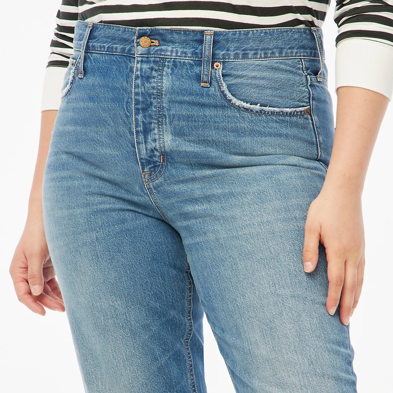 Petite Premium Edition straight jean with button fly