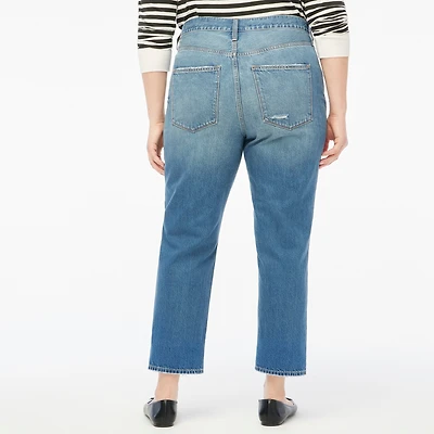 Petite Premium Edition straight jean with button fly