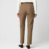 Kallie plaid straight-leg pant