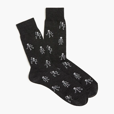 Skeleton socks
