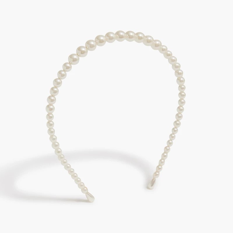Pearl beaded headband