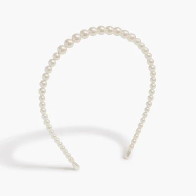 Pearl beaded headband