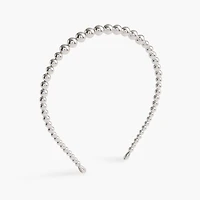 Metallic beaded headband