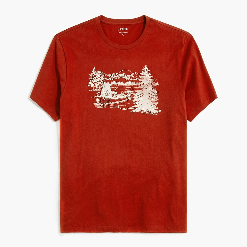Bear graphic tee