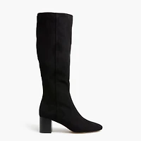 Knee-high heeled boots